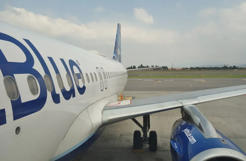 JetBlue Plane at Terminal